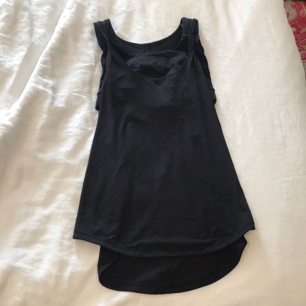Lululemon open back tank
